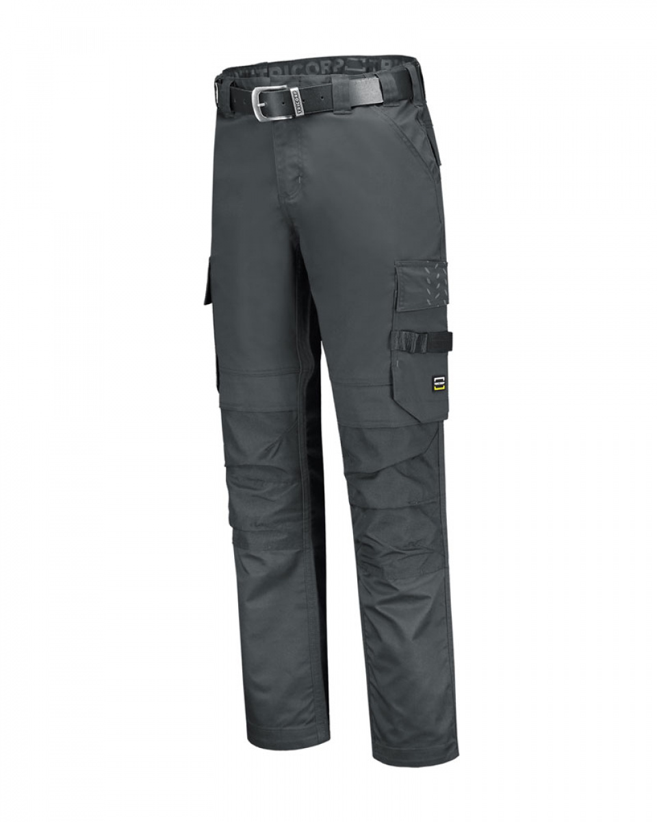 Levně Pracovní kalhoty unisex WORK PANTS TWILL CORDURA T63 - tmavě šedá