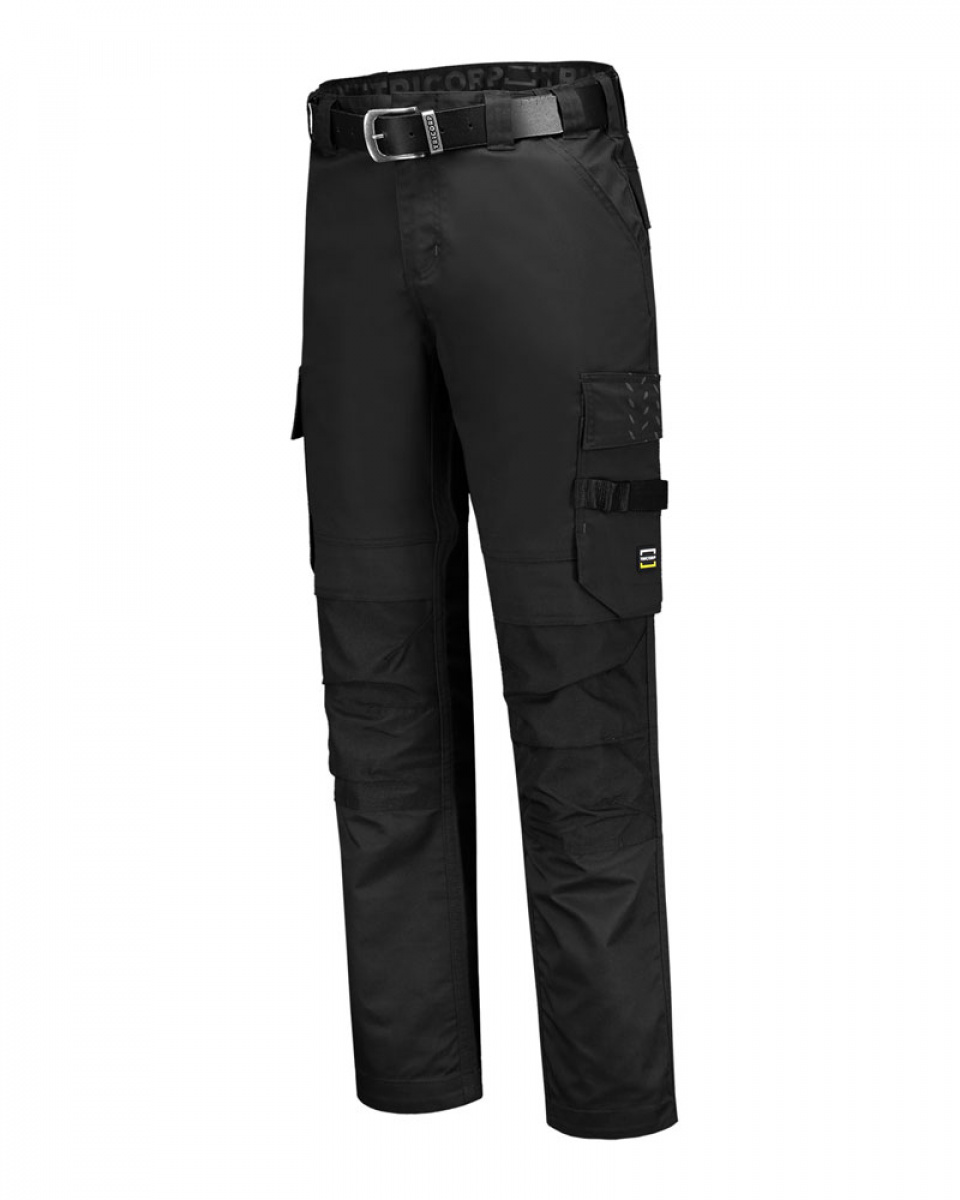 Levně Pracovní kalhoty unisex WORK PANTS TWILL CORDURA T63 - černá