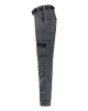 Unisex kalhoty WORK PANTS TWILL STRETCH - tmavě šedá