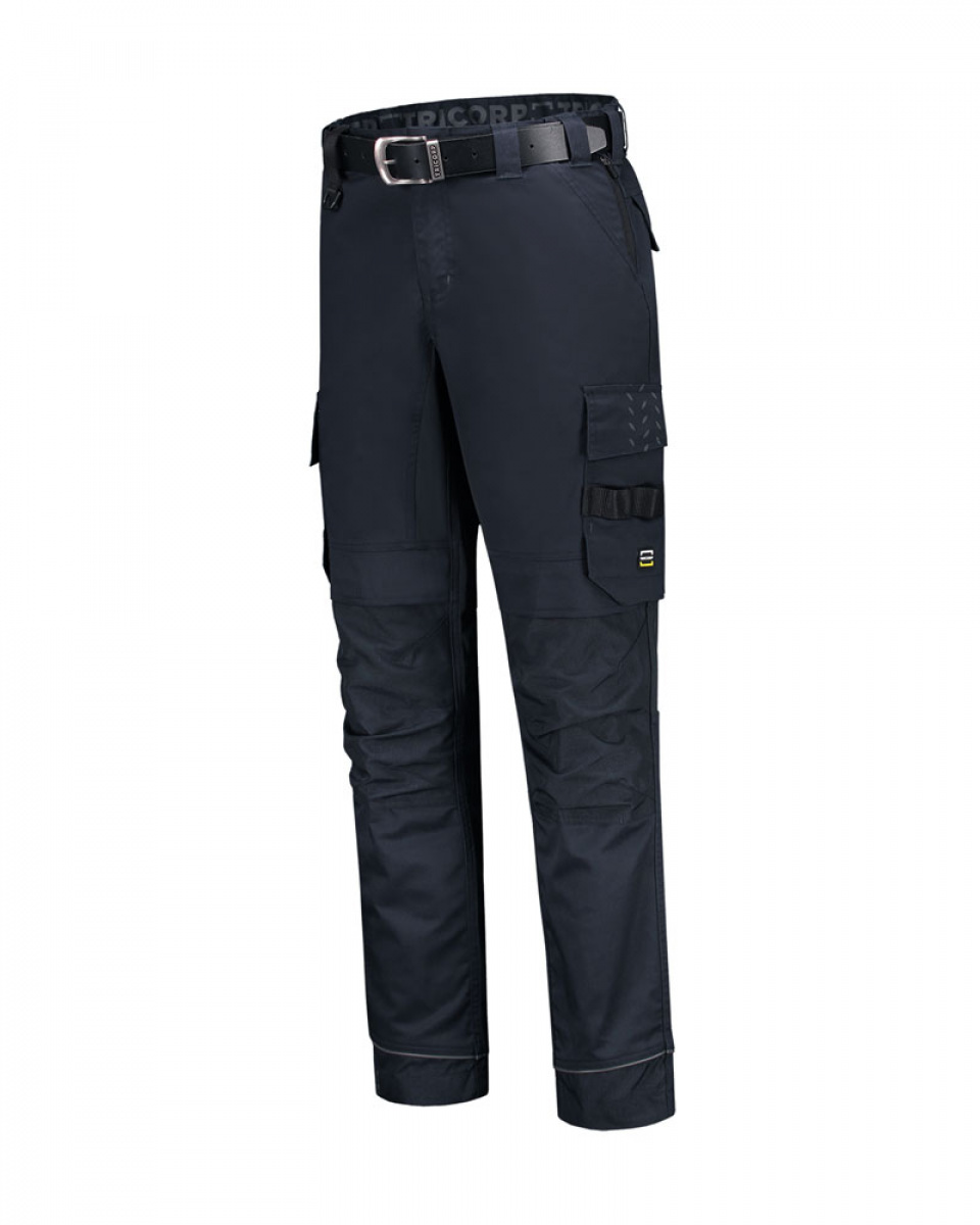 Levně Pracovní kalhoty unisex WORK PANTS TWILL CORDURA STRETCH T62 - námořní modrá