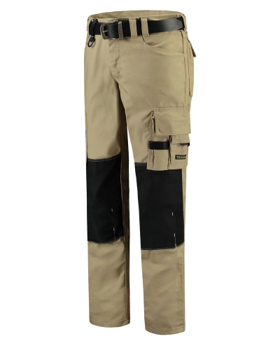Unisex kalhoty CANVAS WORK PANTS - khaki