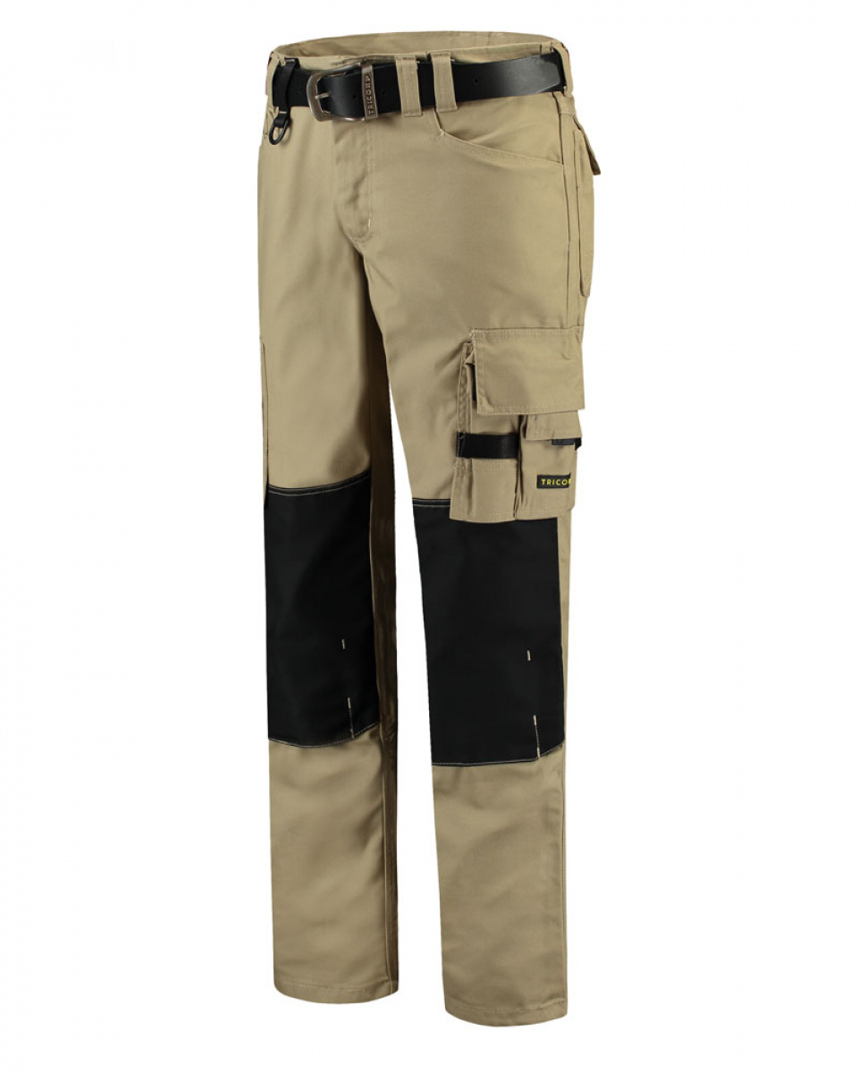 Levně Pracovní kalhoty unisex CANVAS WORK PANTS T61 - khaki