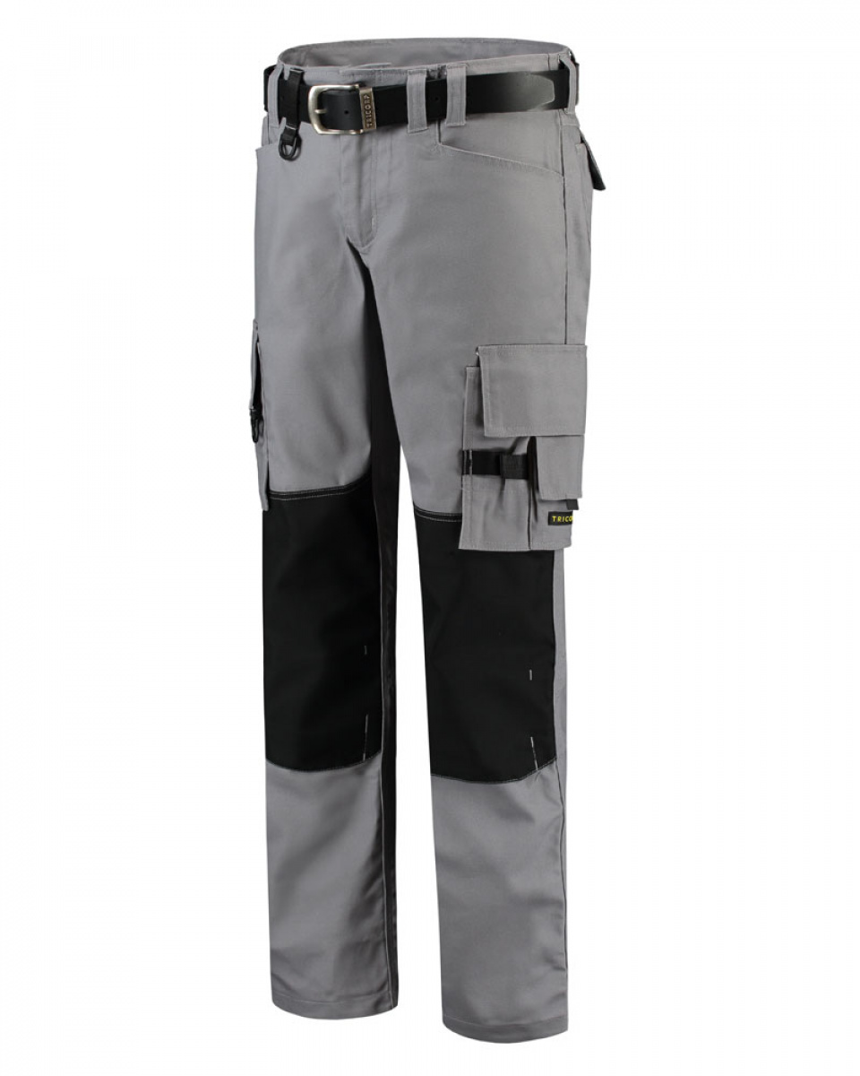 Unisex kalhoty CORDURA CANVAS WORK PANTS - Mátová - Šedá