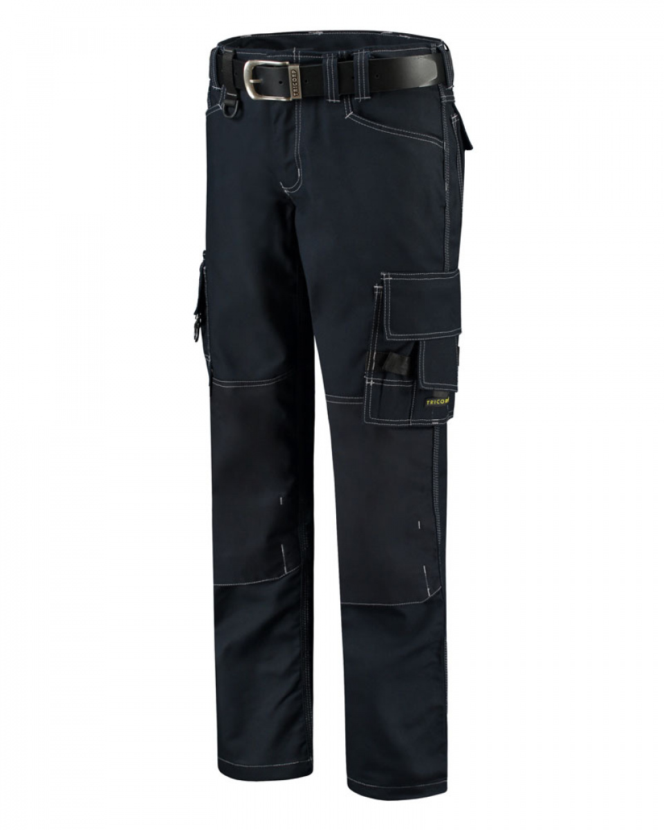 Levně Pracovní kalhoty unisex CANVAS WORK PANTS T61 - námořní modrá