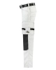Unisex kalhoty CANVAS WORK PANTS - bílé