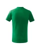 Dětské tričko BASIC - Středně zelená