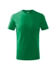 Dětské tričko BASIC - Středně zelená