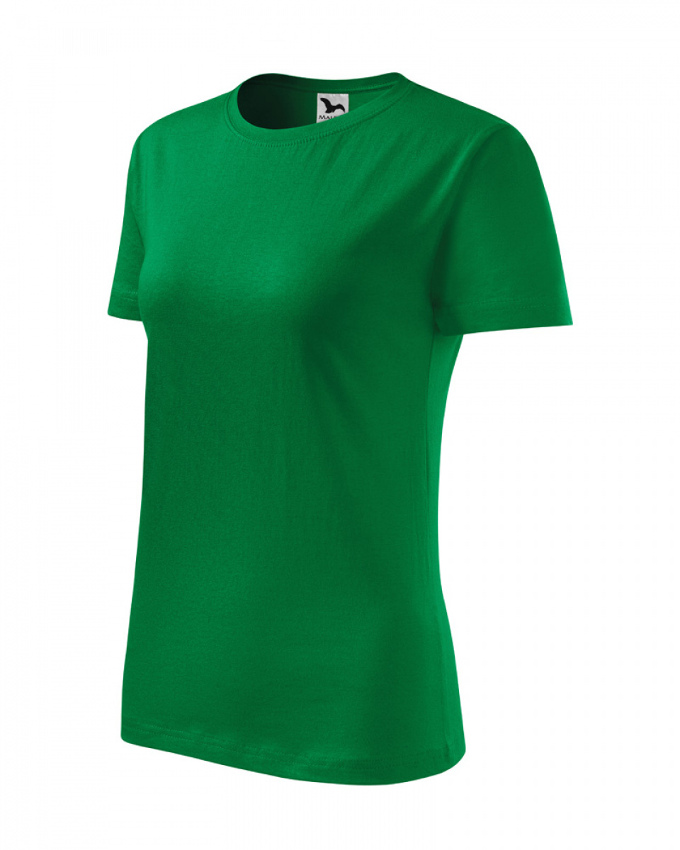 Dámské triko CLASSIC NEW - Středně zelená