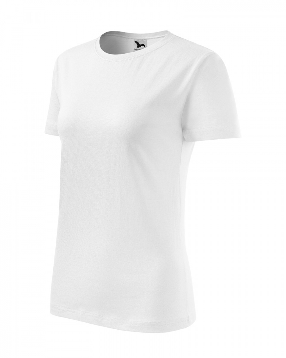 Dámské triko CLASSIC NEW - Černá - Bílá