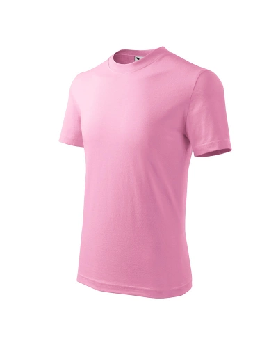 Dětské tričko BASIC - Růžová