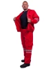 Pánské reflexní kalhoty 8792 - červená