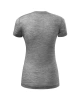 Dámské tričko MERINO RISE - tmavě šedý melír