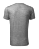 Pánské triko MERINO RISE - tmavě šedý melír