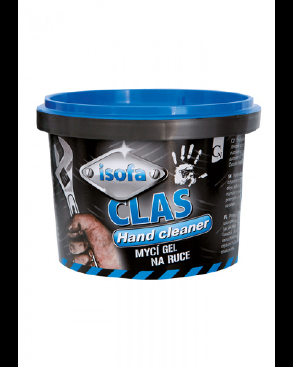 Levně Gel mycí, ISOFA CLAS GEL, na ruce, modrý, 500 g