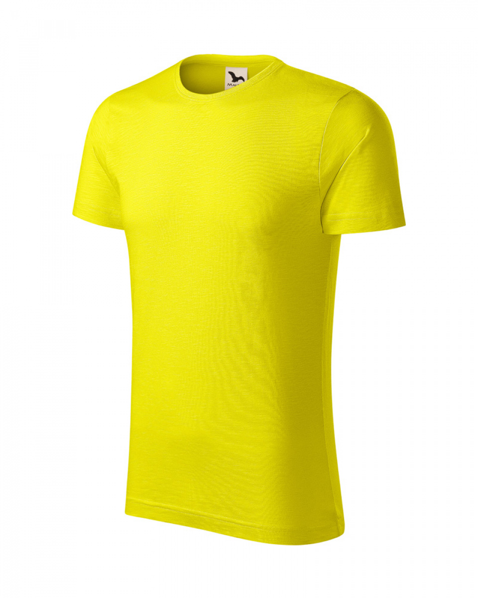 Levně ESHOP - Pánské tričko NATIVE 173 - citronová