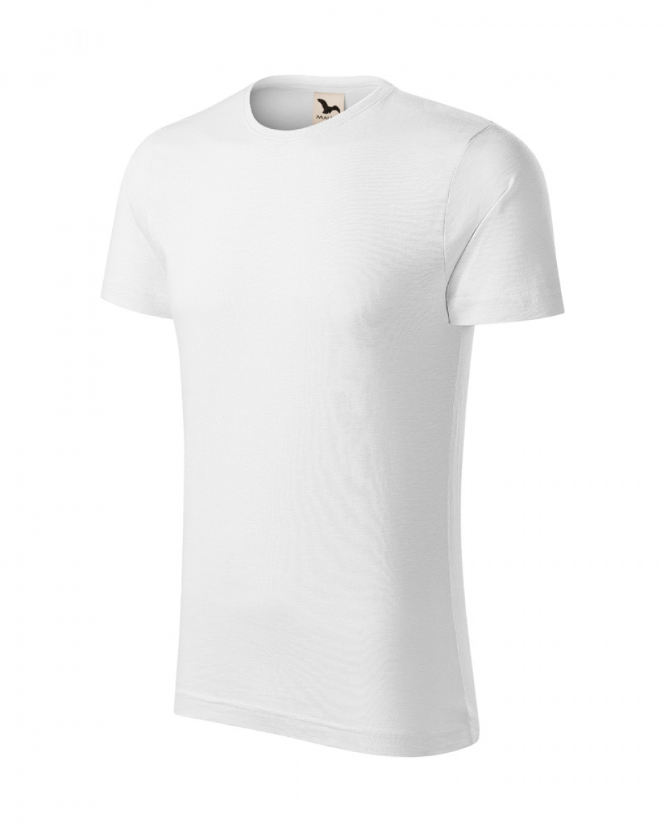 Levně ESHOP - Pánské tričko NATIVE 173 - bílá