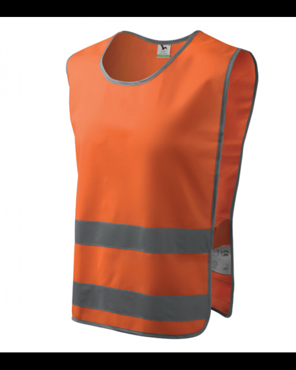 Levně Bezp. Vesta unisex Classic Safety Vest 910 - M,XXL - reflexní oranžová