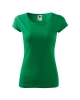 Dámské tričko PURE - středně zelené
