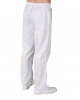 Unisexové pracovní kalhoty, bílé