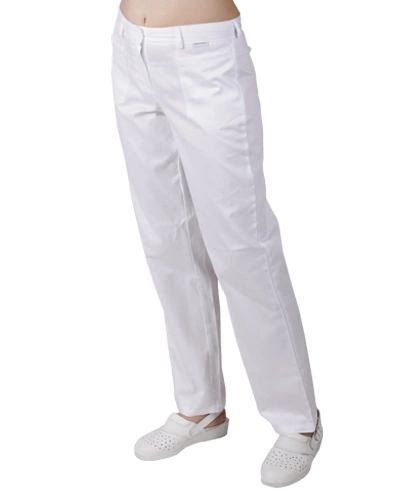 Dámské kalhoty ANETA - bílé