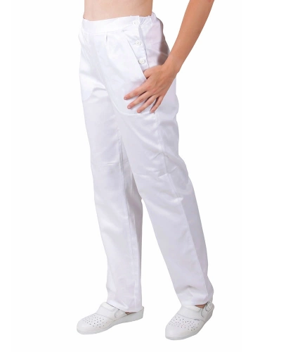 Dámské kalhoty 0476 - bílé