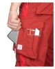 Kalhoty do pasu URBAN - červené