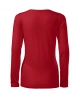 Dámské tričko SLIM, dlouhý rukáv - červené