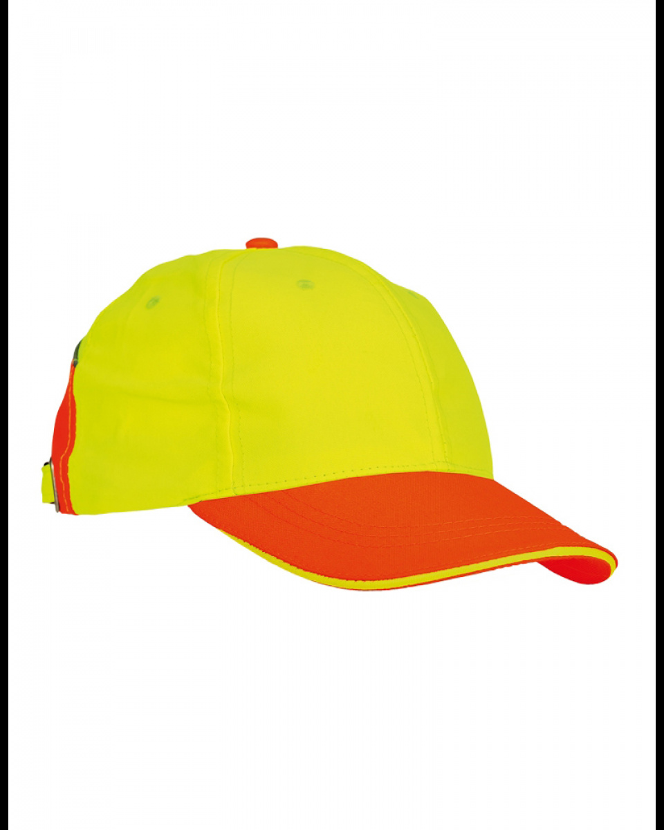 Levně KNOXFIELD HV baseball čepice žlutá/oranž