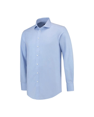 Pánská košile FITTED STRECH SHIRT T23 - modrá