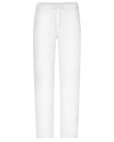 Pánské zdravtonické kalhoty, bílé