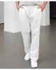 Pánské zdravtonické kalhoty, bílé