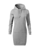 Dámské šaty SNAP 419 - tmavě šedý melír