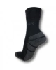 Ponožky RELAX, celorořní, bavlněné, černo-šedé