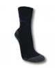 Ponožky RELAX, celorořní, bavlněné, černo-šedé