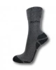 Ponožky RELAX, celorořní, bavlněné, šedé
