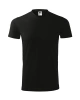 Unisex tričko HEAVY V-NECK - černá