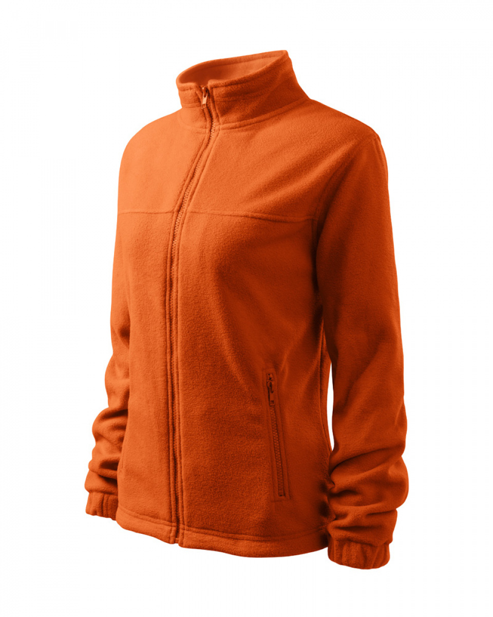 Levně ESHOP - Mikina dámská fleece Jacket 504 - XS-XXL - oranžová