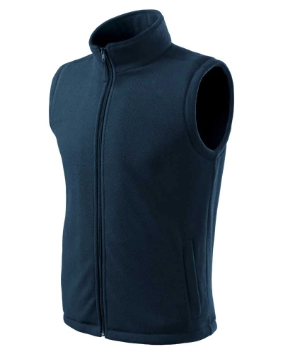 Unisexová fleecová vesta NEXT - námořní modrá