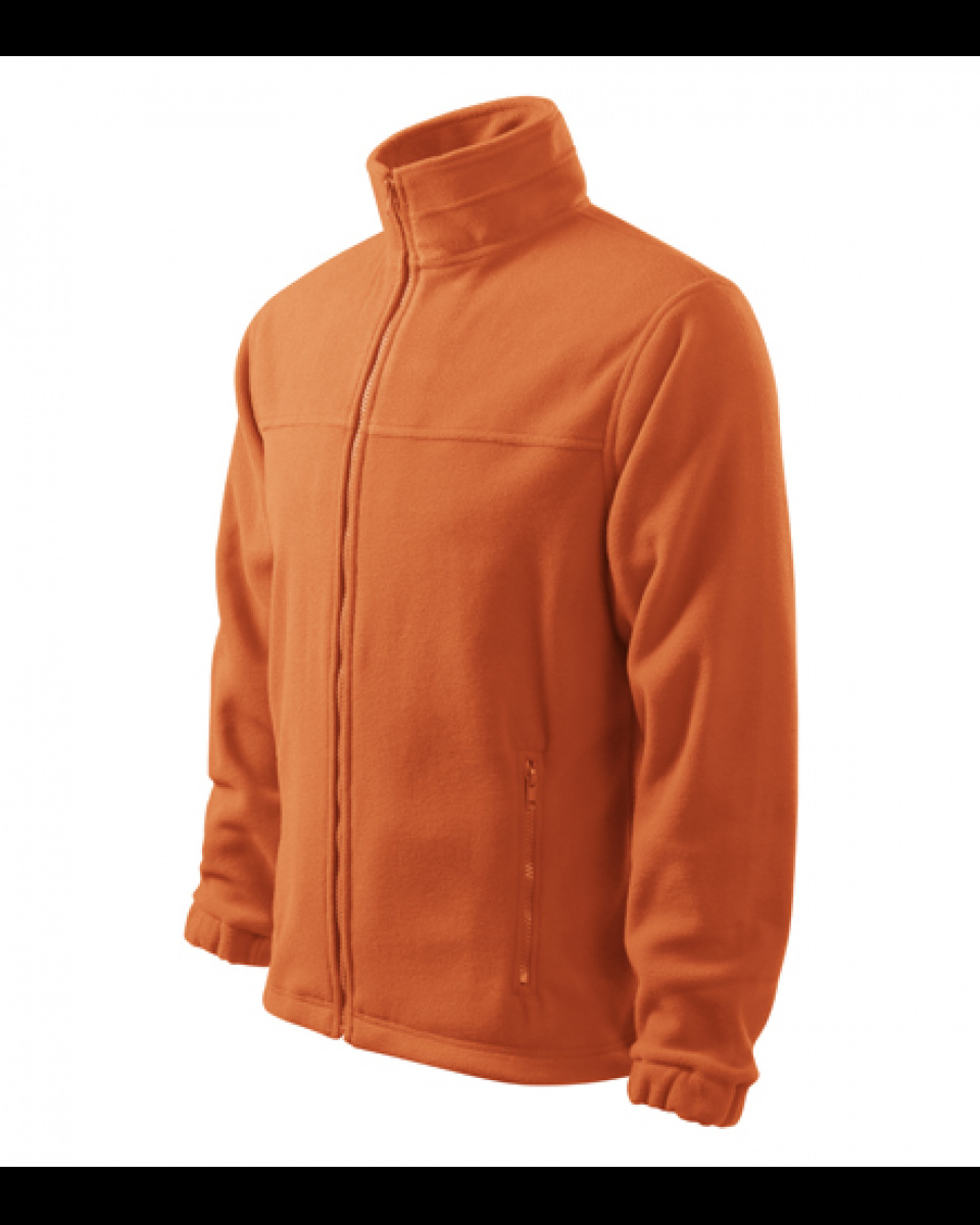 Levně ESHOP - Mikina pánská fleece Jacket 501 - oranžová