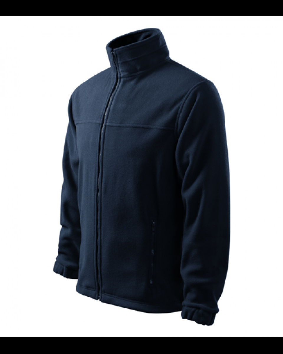 Levně ESHOP - Mikina pánská fleece Jacket 501 - námořní modrá