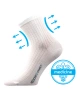 Ponožky Demedik - bílé