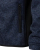Pánská bunda CASUAL - knit blue