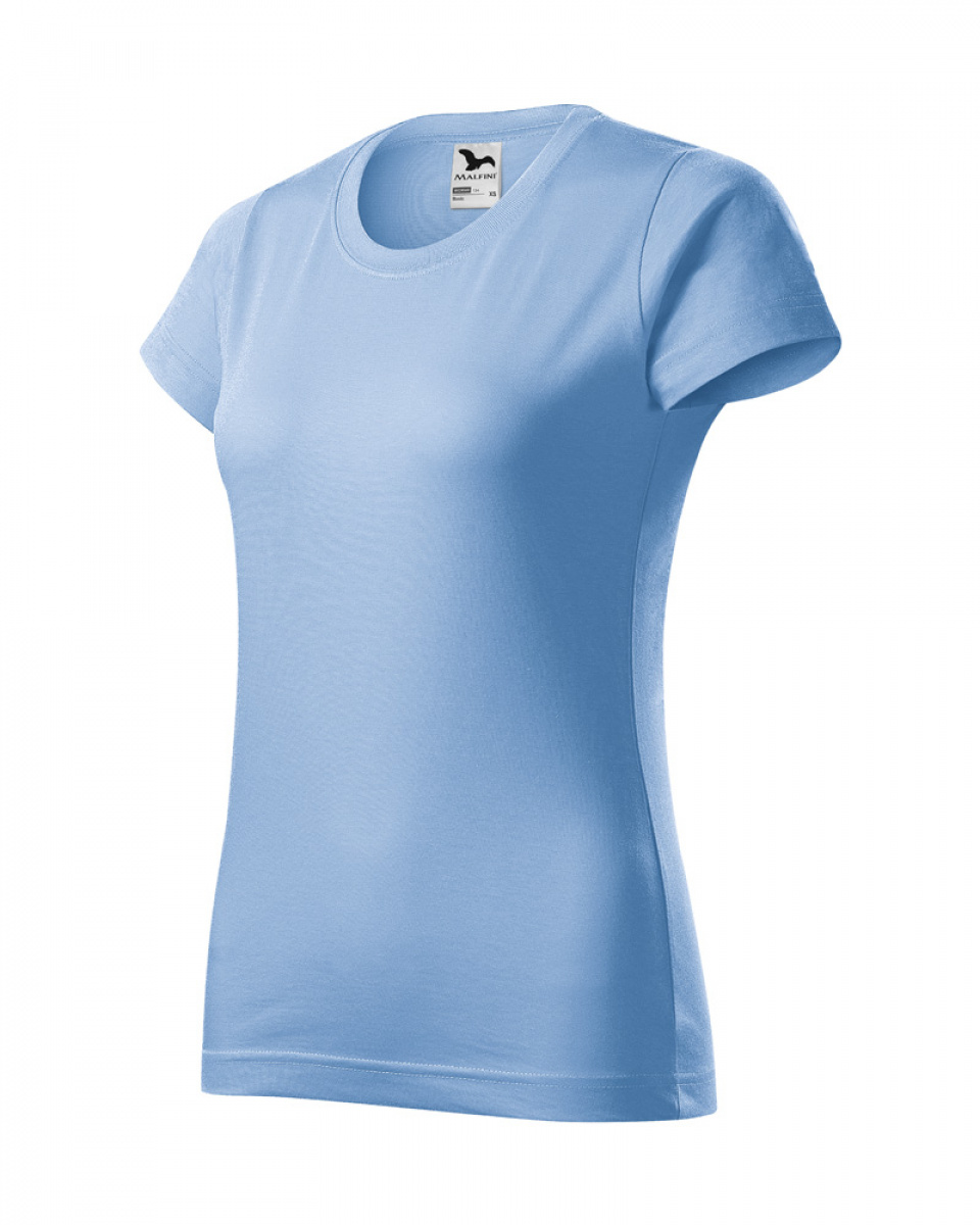 Triko dámské Basic 134 - XS-XXL - nebesky modrá