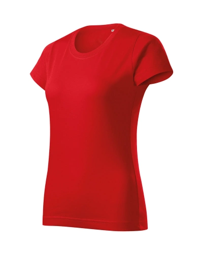 Dámské tričko BASIC FREE - červená