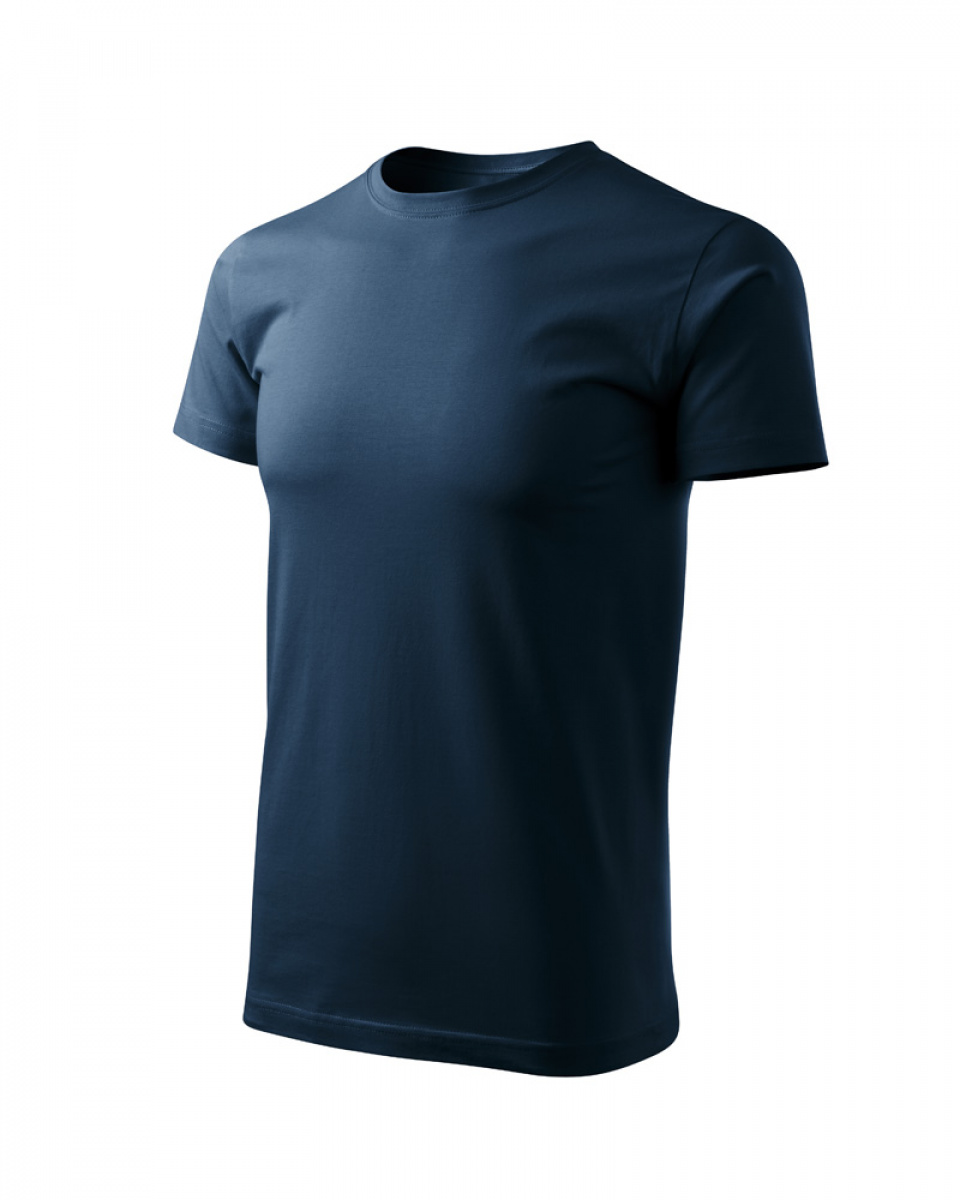 Levně ESHOP - Pánské triko BASIC FREE F29 - S-XXL - námořní modrá