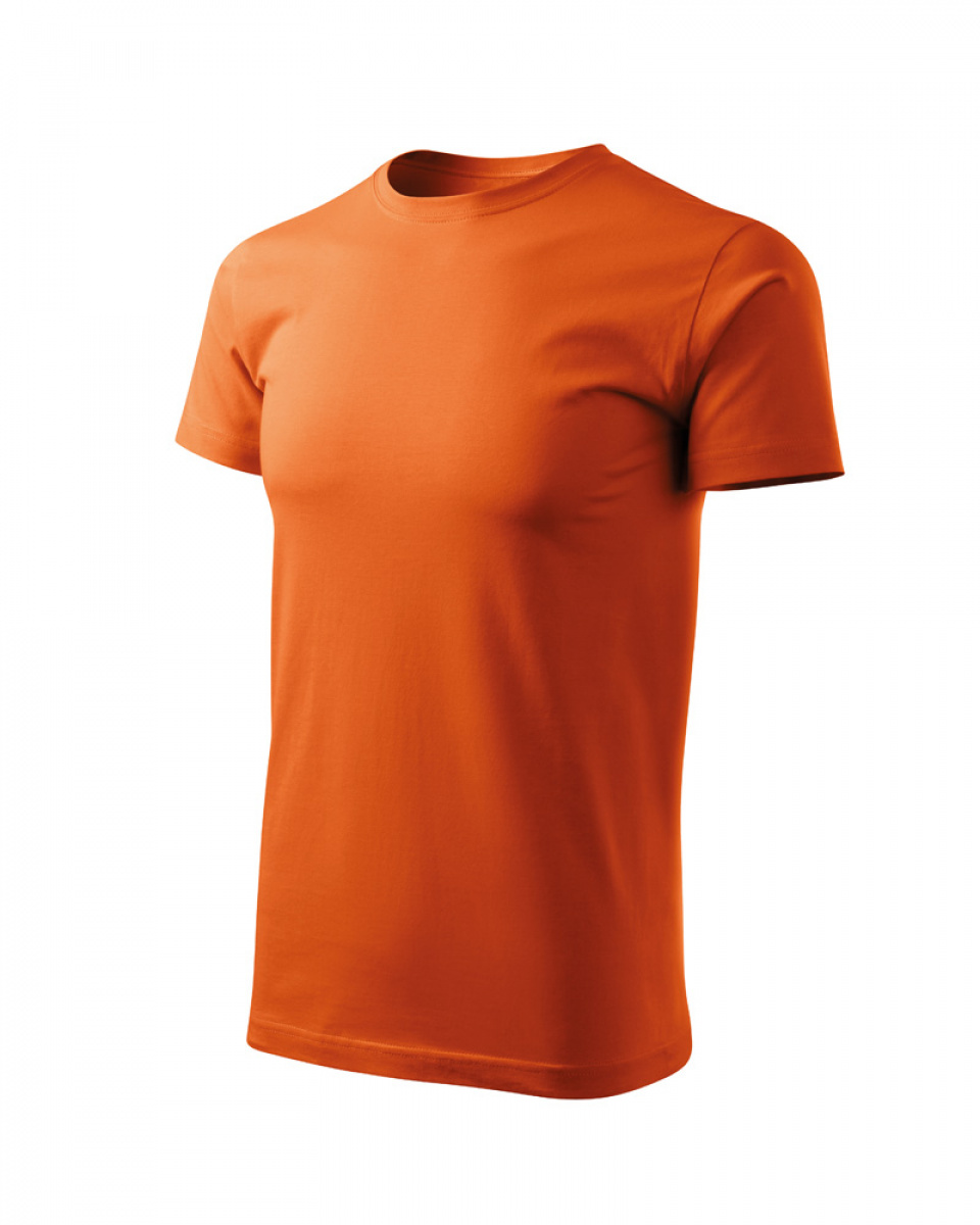 Levně ESHOP - Pánské triko BASIC FREE F29 - S-XXL - oranžová