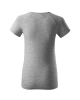 Dámské tričko DREAM - tmavě šedý melír