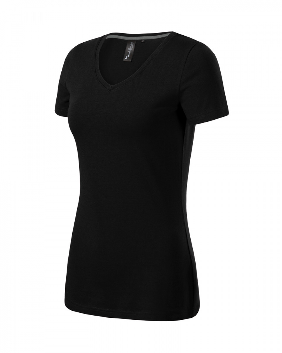 Tričko ACTION V-NECK, dámské, S-XL- černá