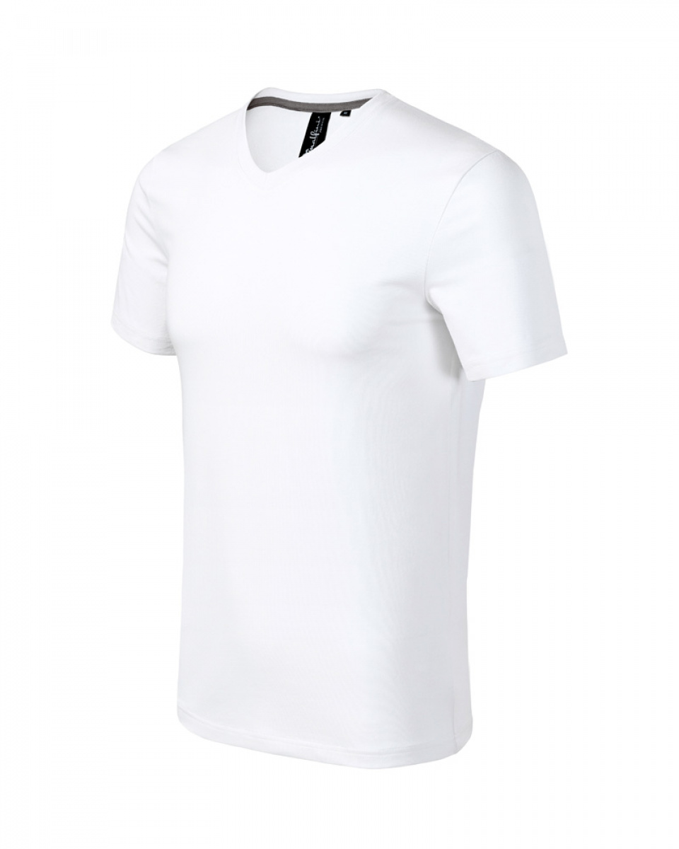 Tričko ACTION V-NECK, pánské, S-XL- bílá