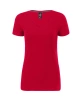 Dámské tričko ACTION V-NECK - formula red